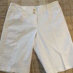 White Ann Taylor Signature Fit Shorts